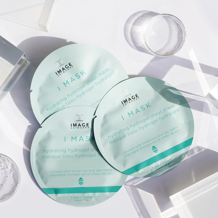 I MASK Hydrating Hydrogel Sheet Mask Увлажняющая гидрогелевая маска (5*17гр)  Домашняя упаковка в коробке